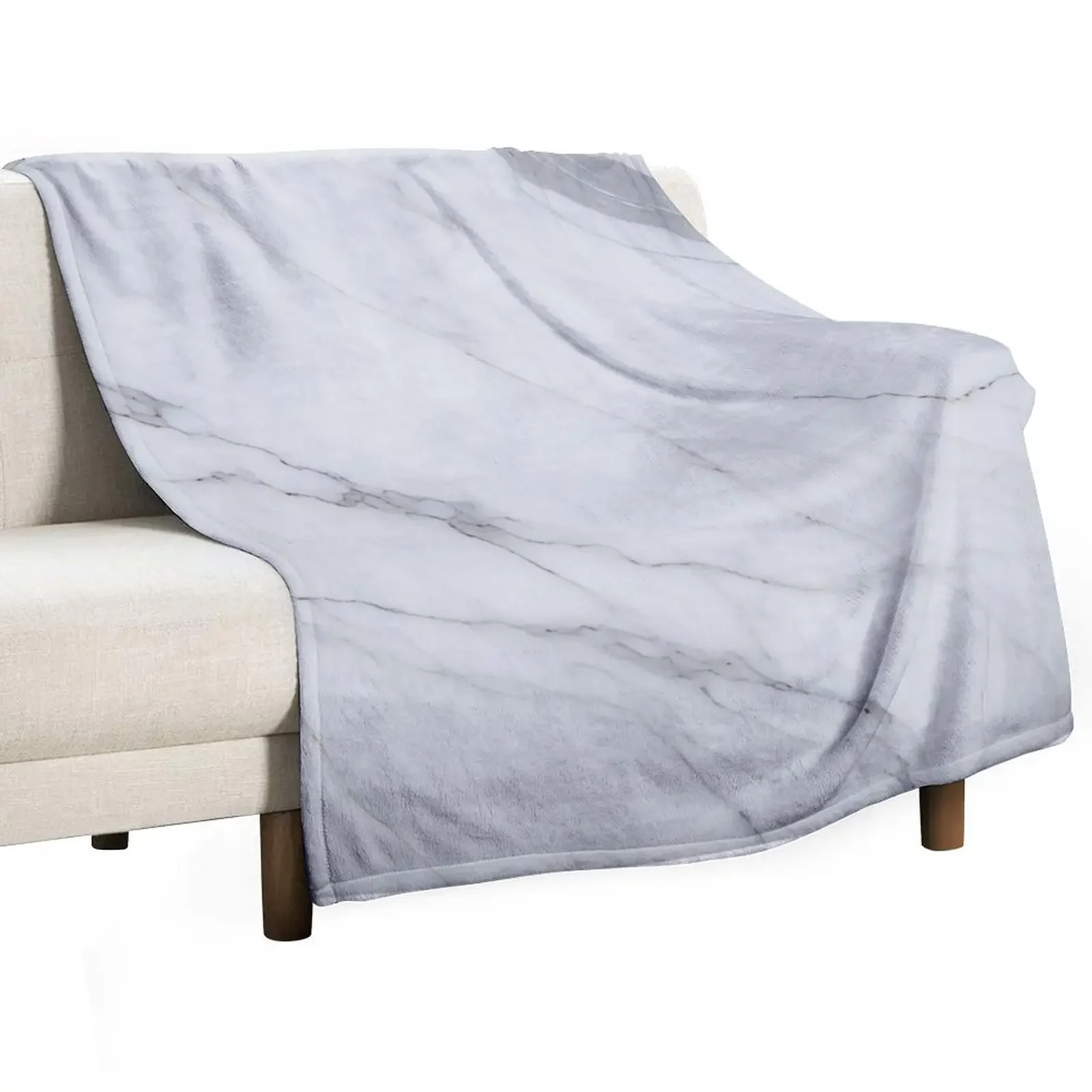 

Marble painting background print with a gray-colored texture Throw Blanket Weighted Hair Blankets