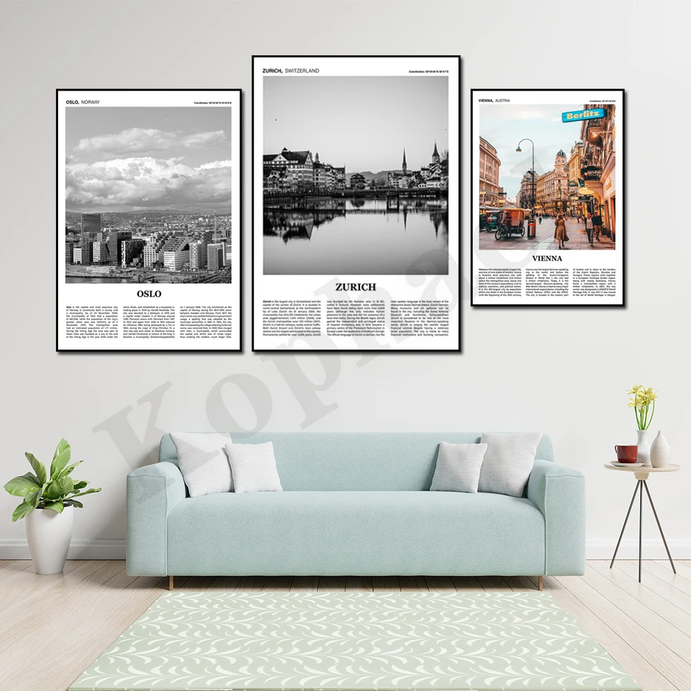Stockholm Rome Geneva Istanbul – Home Decor Zurich recenzja i cena