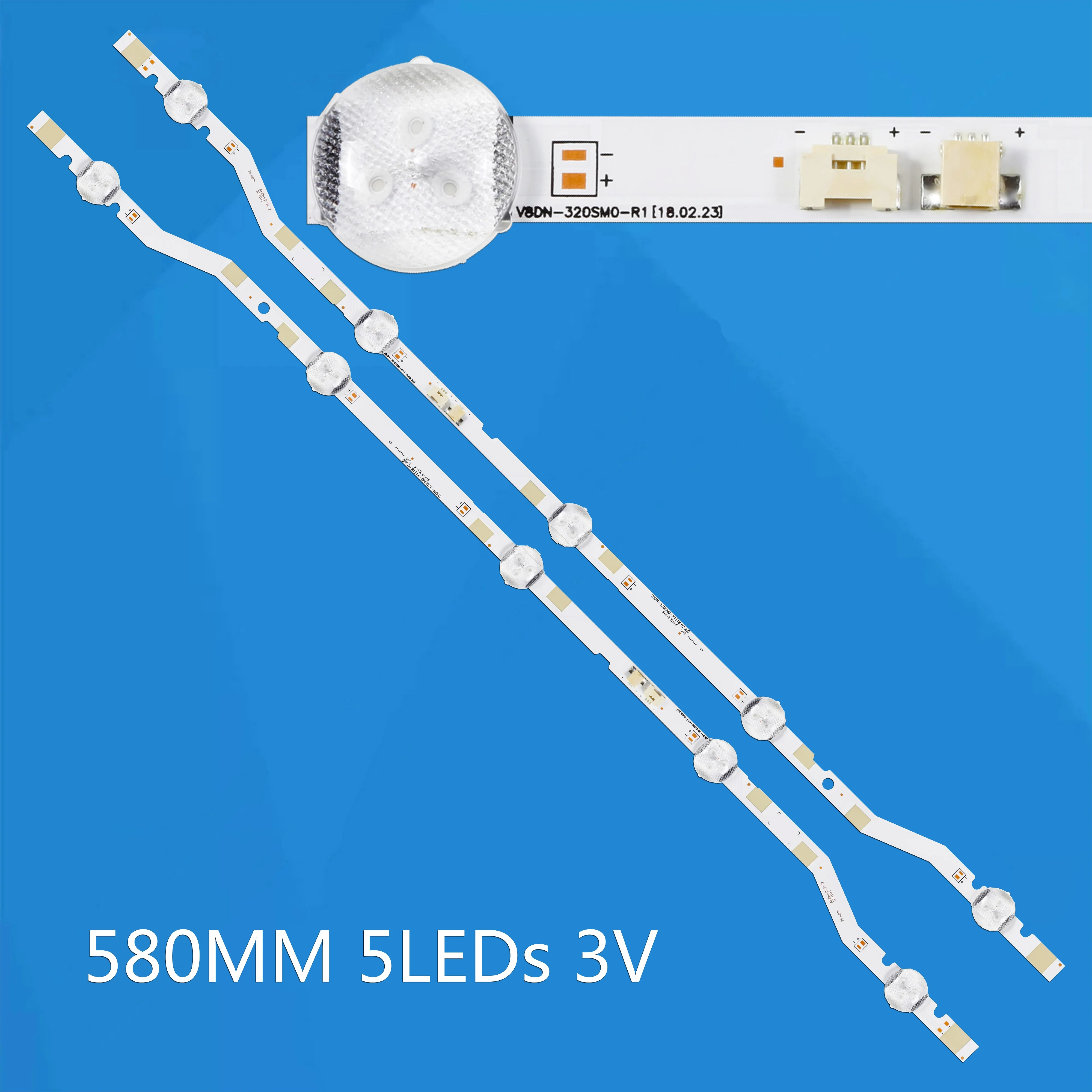 2/10/20pcs LED Backlight V8DN-320SM0-R1 R4 For UA32J4088 UE32N4005AW UE32N4005 UE32N4300AK UE32N4300 UN32N4000AG UN32J4290AG