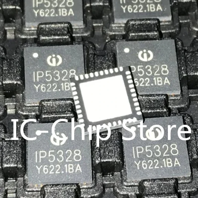 5PCS~100PCS/LOT  IP5328  IP5328P  QFN40  Two-way 3.0 fast charging mobile power chip  New original