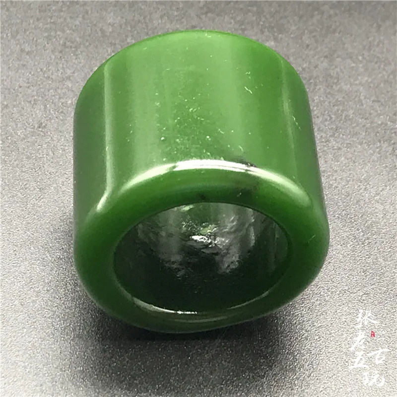 

stone objects Ming and Qing Dynasties Jade Bi Dong Xinjiang Jade Gao Pei Pendant Finger Ring