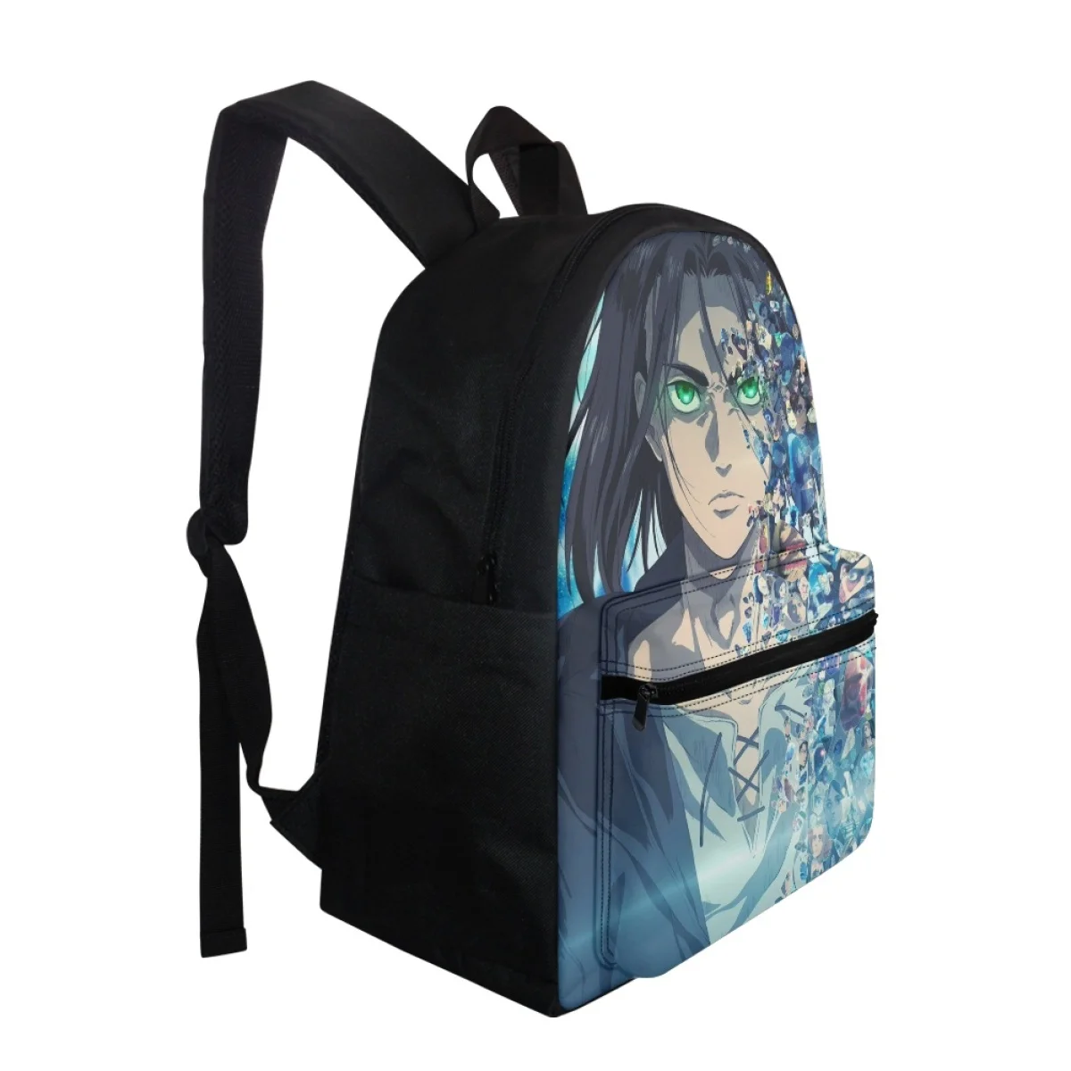 FORUDESIGNS Preppy Schoolbags Anime Attack on Titan Character Print School Backpacks College Student Travel Camping Shopping