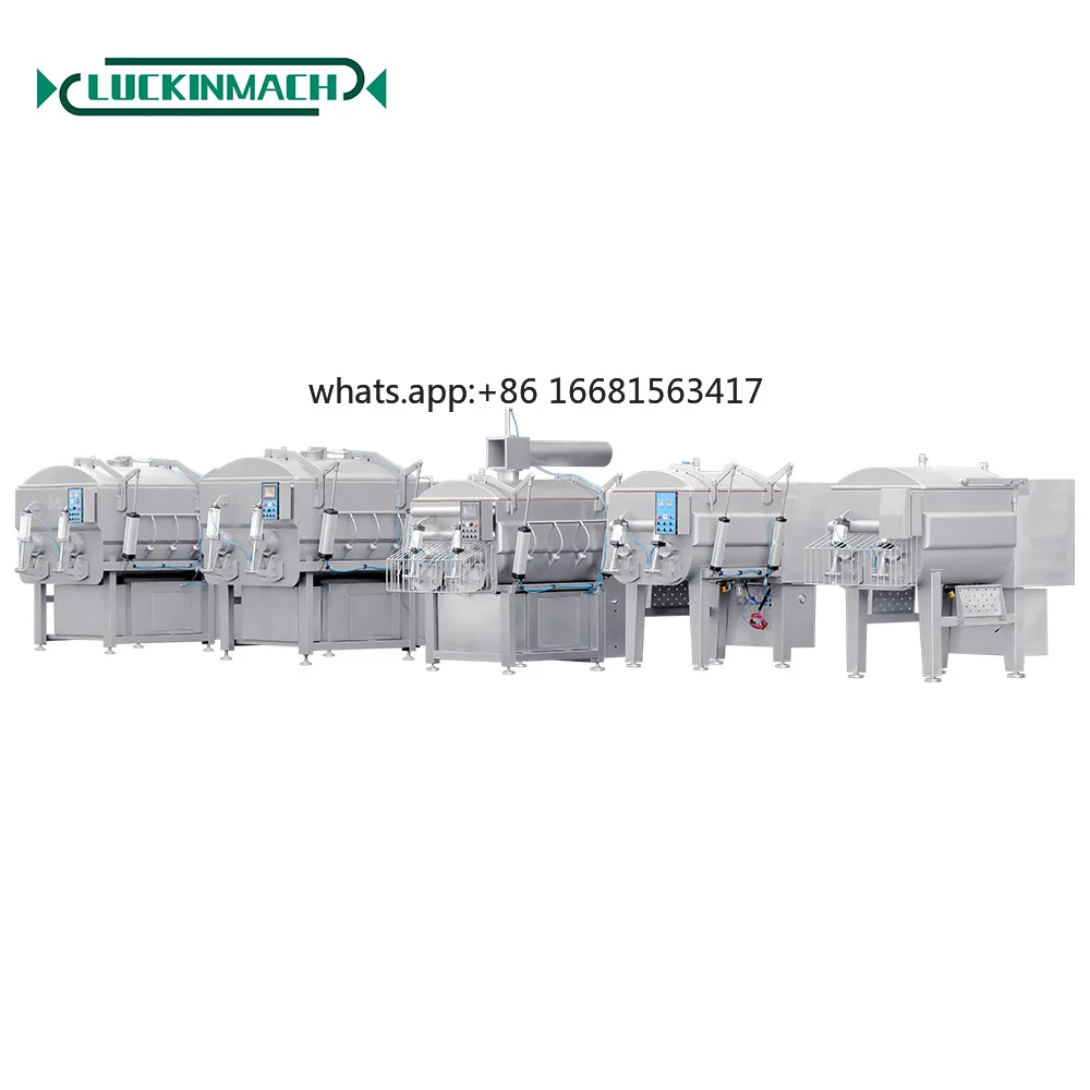 Factory Direct SalesElectric Stainless Steel Meat Mixer Mixing Grinder Machine For Sausage Meatball Production Line