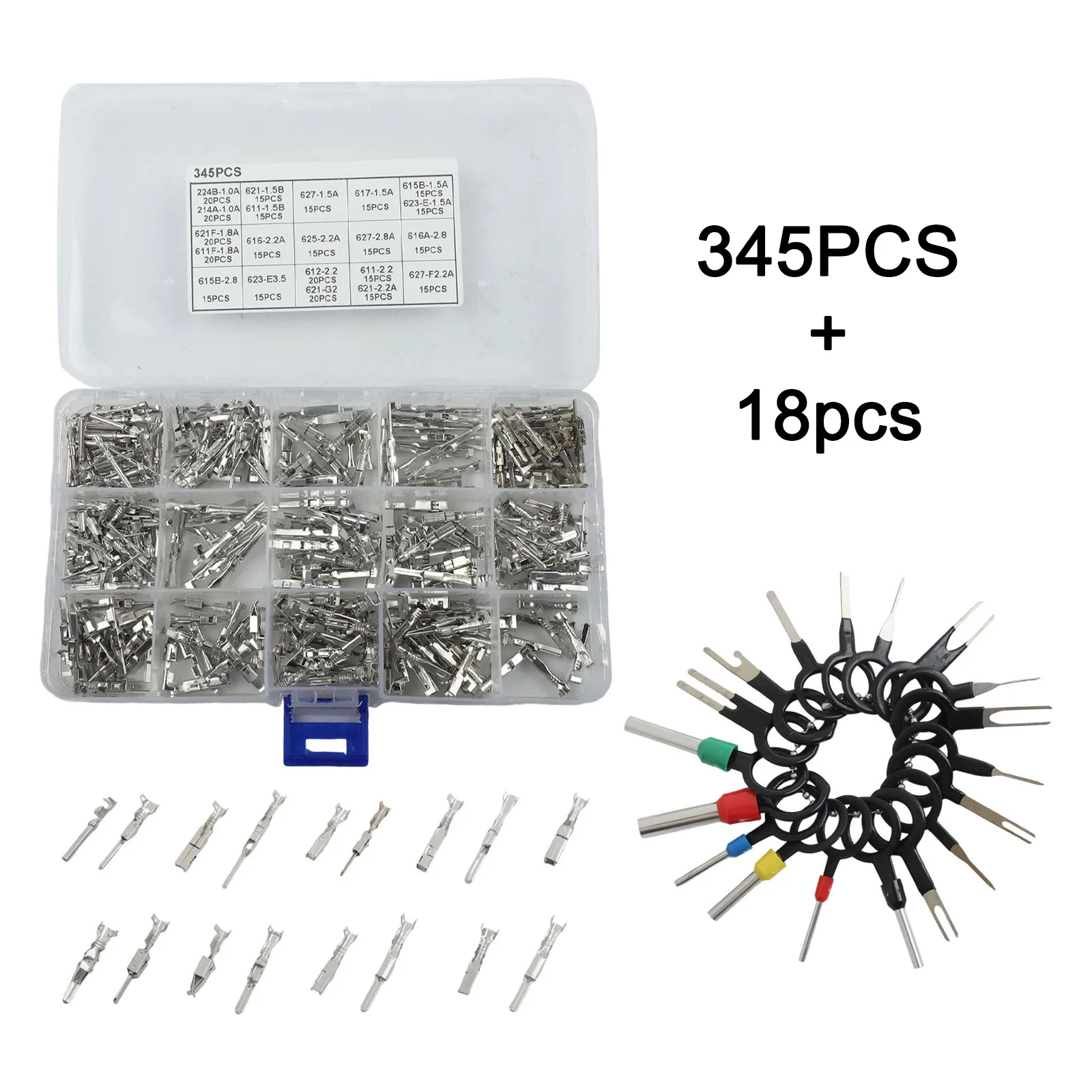 For Electrical Projects Electrical Connector Set Terminal Pins Kit Electrical Connections Reliable Performance