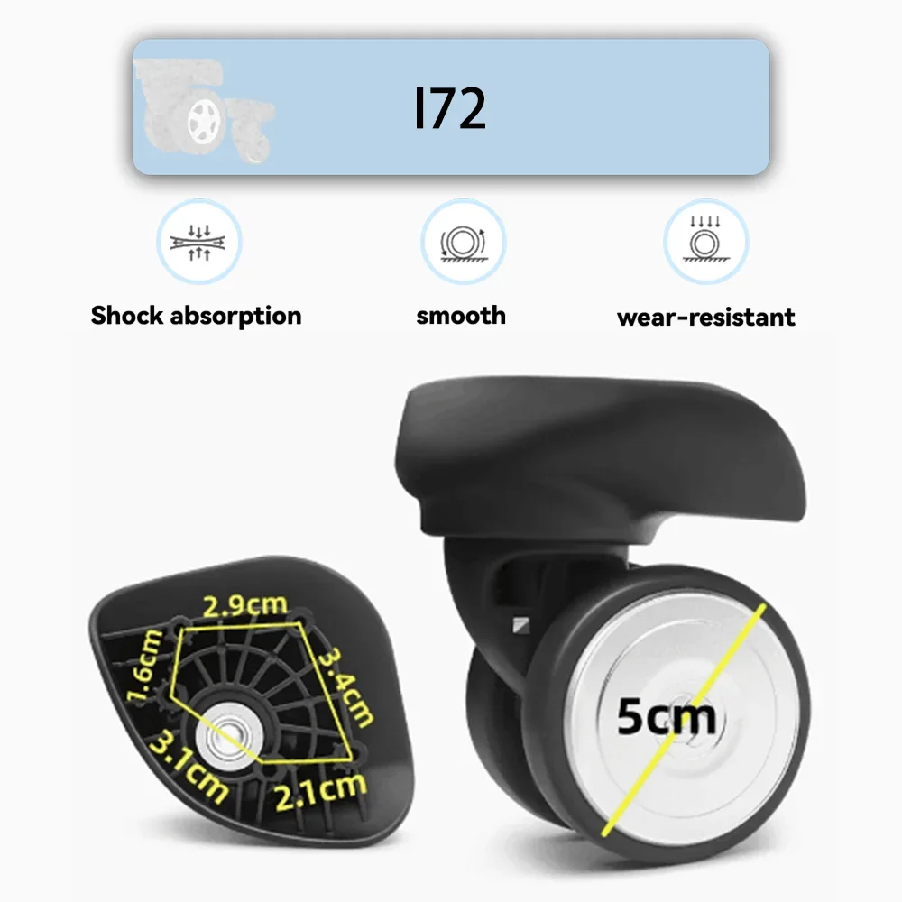 

I72 Series Wheel Universal Wheel Pull Rod Travel Wheel Suitable