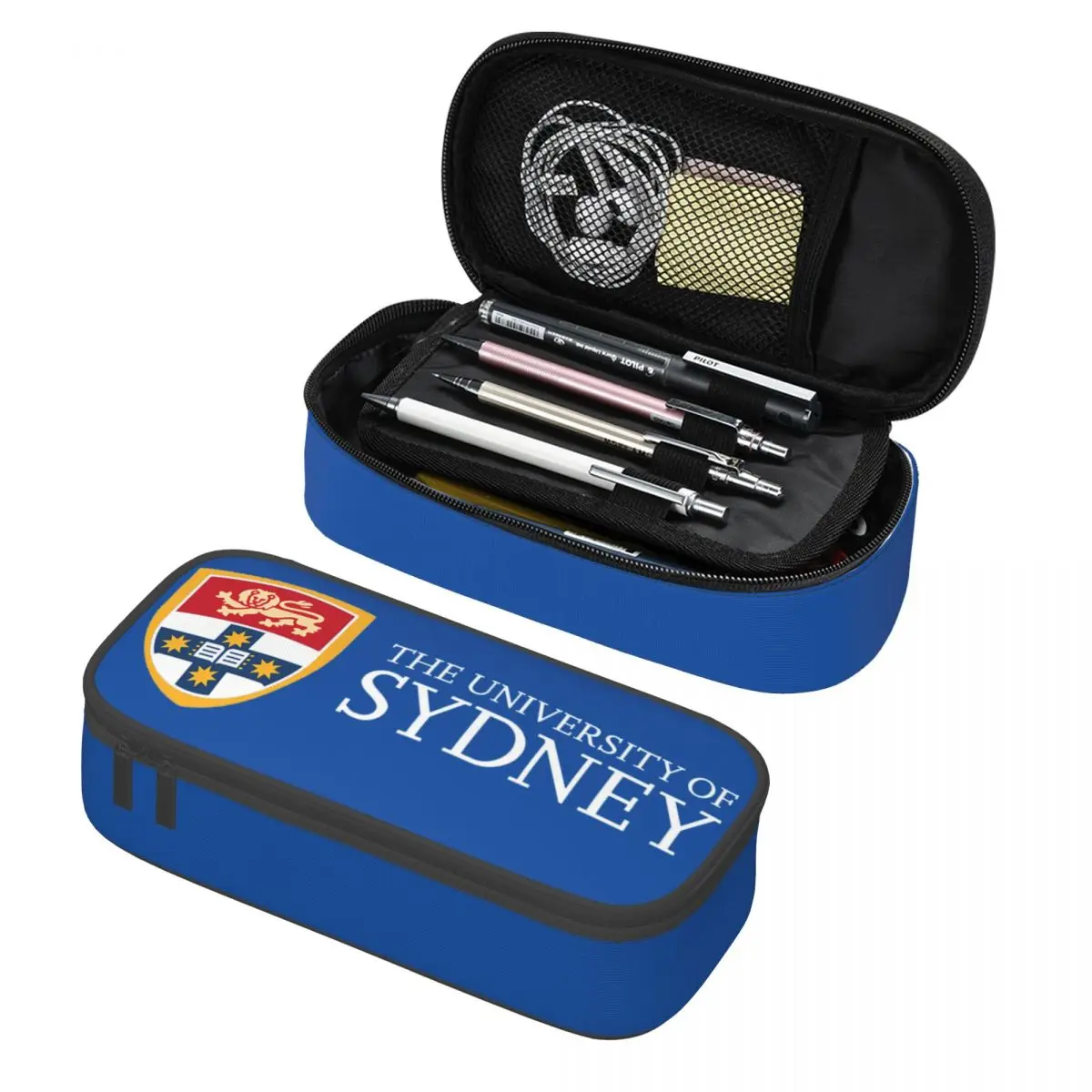 

Custom Australia University Of Sydney School Pencil Case Girls Boys Big Capacity USYD Logo Pencil Pouch Students Stationery