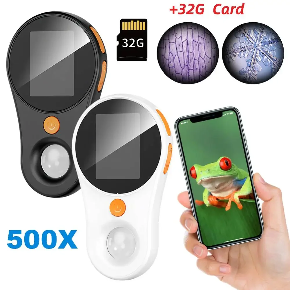 500X الإلكترونية عملة المكبر 2 MP HD المكبر المكبر 2 بوصة IPS شاشة المحمولة مجهر كاميرا لإصلاح ساعة المجوهرات