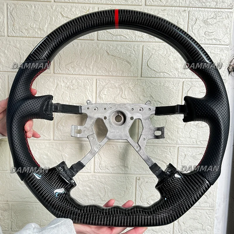 

Carbon Fiber Steering Wheel For Nissan Patrol 2005 2006 2007 2008 2009 2010 2011 2012 2013 2014 2015 2016 2017 Car Accessories