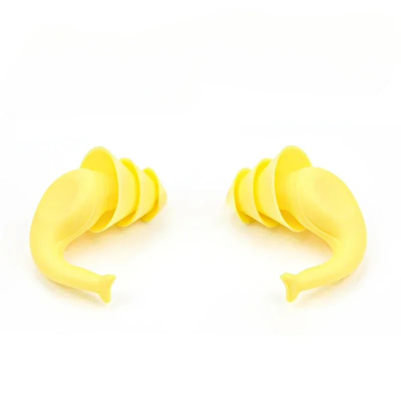 سدادات أذن عازلة للصوت لتقليل الضوضاء من السيليكون مكونة من ثلاث طبقات، سدادات أذن للسباحة مقاومة للماء #2