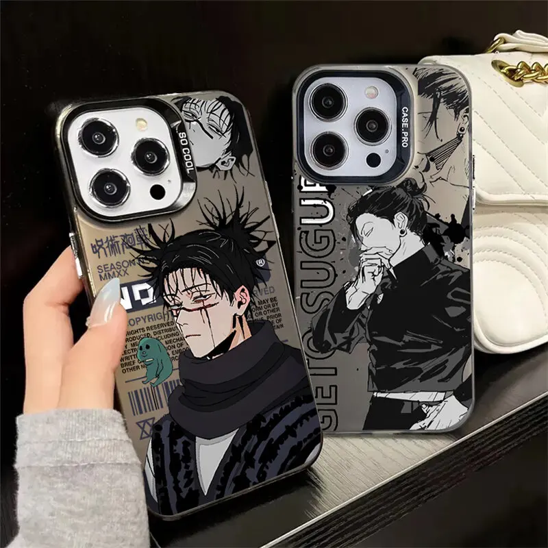 Anime Jujutsu Kaisen Choso Geto Suguru Phone Case for Iphone 16 Pro Max 11 12 13 14 15 Pro Max X XS XR 16 Plus 7 8 SE 2022 Cover