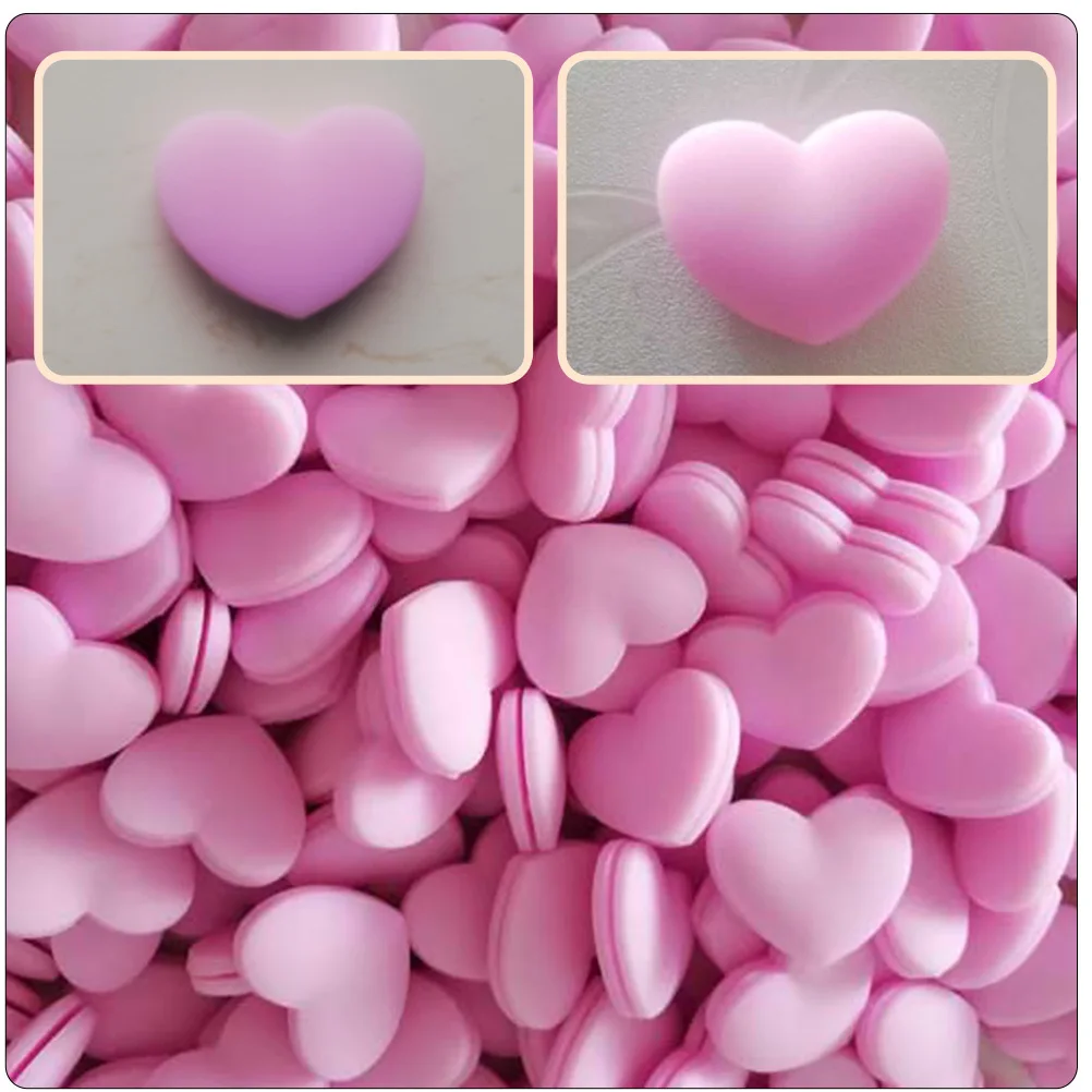 

6Pcs Tennis Racket Vibration Dampeners Heart Shape Silicone Shocking Absorber for Stable Shots and Stylish Tennis Gear
