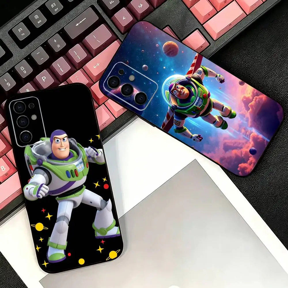 Чехол для телефона Space Ranger B-Buzz T-Toys Storys для Samsung S26,25,24,21,22,21,20,10,9,8,7,6,Ultra,Plus,Fe, Lite, черный.