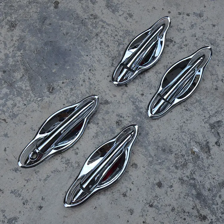 For Hyundai Sonata YE i45 YF Chrome ABS Car Door Handle Catch Trim Cover 2011 2012 2013 2014 2015 Car-Styling