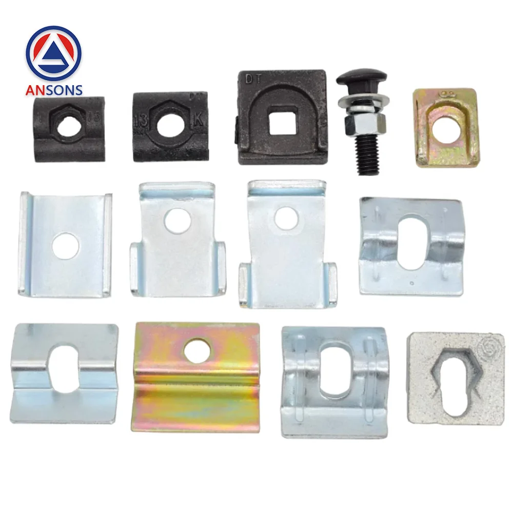 

T89 T75 8K 13K KONE Elevator Guide Rail Pressure Guide Plate Ansons Elevator Spare Parts