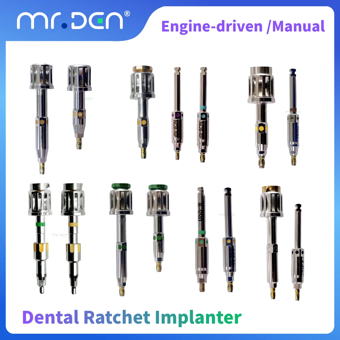 

Dental Implant Accessories Fixture Driver Manual Ratchet Wrench Medical Stainless Steel For OSS DEN Adin Cortex Bego NOB Astra