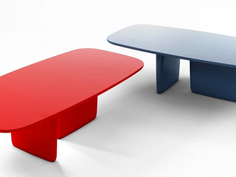 Nordic solid wood minimalist long table designer minimalist office conference table creative coffee table personalized log round