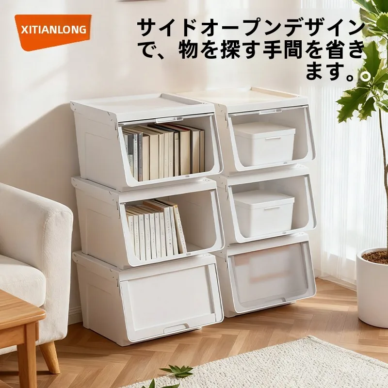 scatola-portaoggetti-citylong-grande-capacita-con-coperchio-a-ribalta-organizer-trasparente-in-plastica-per-giocattoli-libri-uso-domestico-stile-semplice-universale-salvaspazio