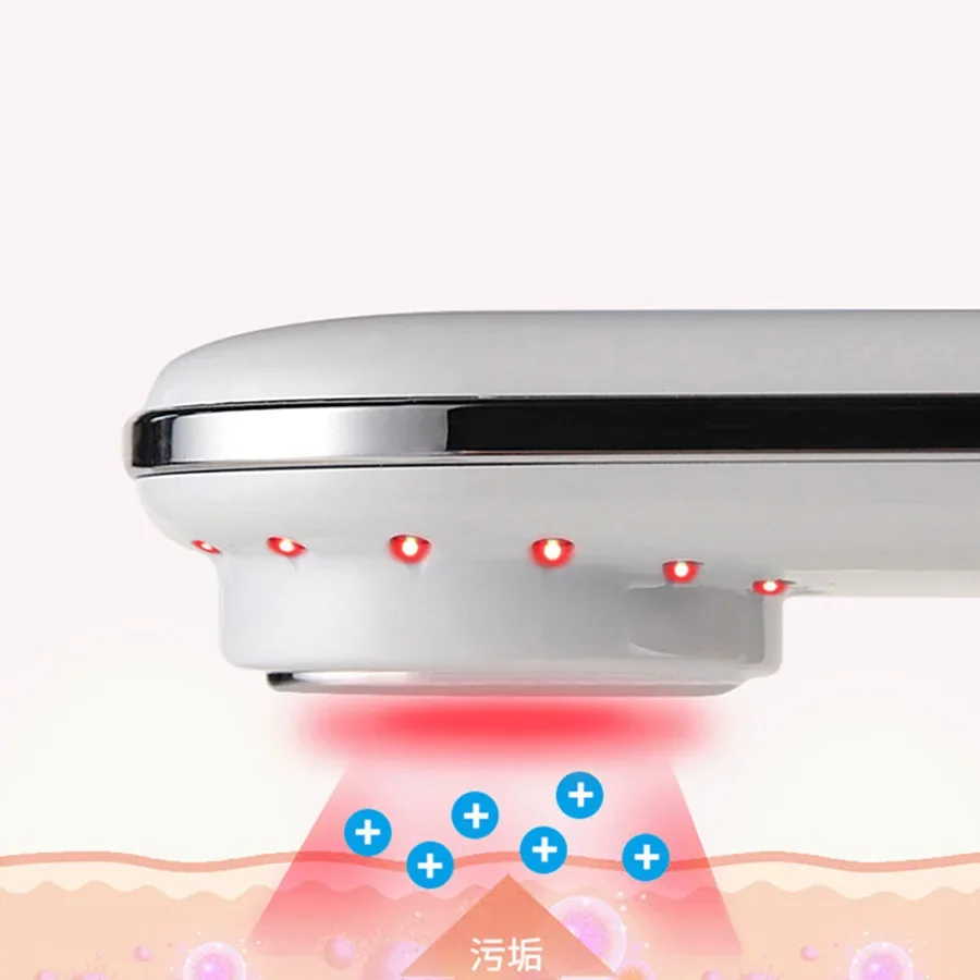 Cool and Hot Vibration Ionic Essence Infusion Face Beauty Device 3 Color Home Use Handheld Care Tool fast shipping