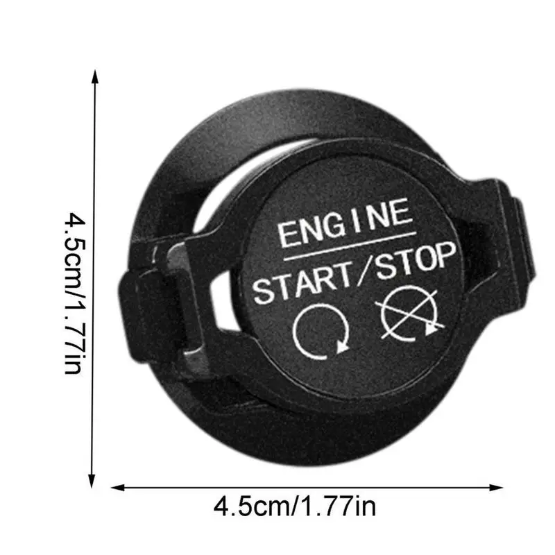 Osłona ochronna na przycisk Start samochodu, uniwersalna osłona chroniąca przed stacyjką samochodu pokrywa wyłącznika zapłonu