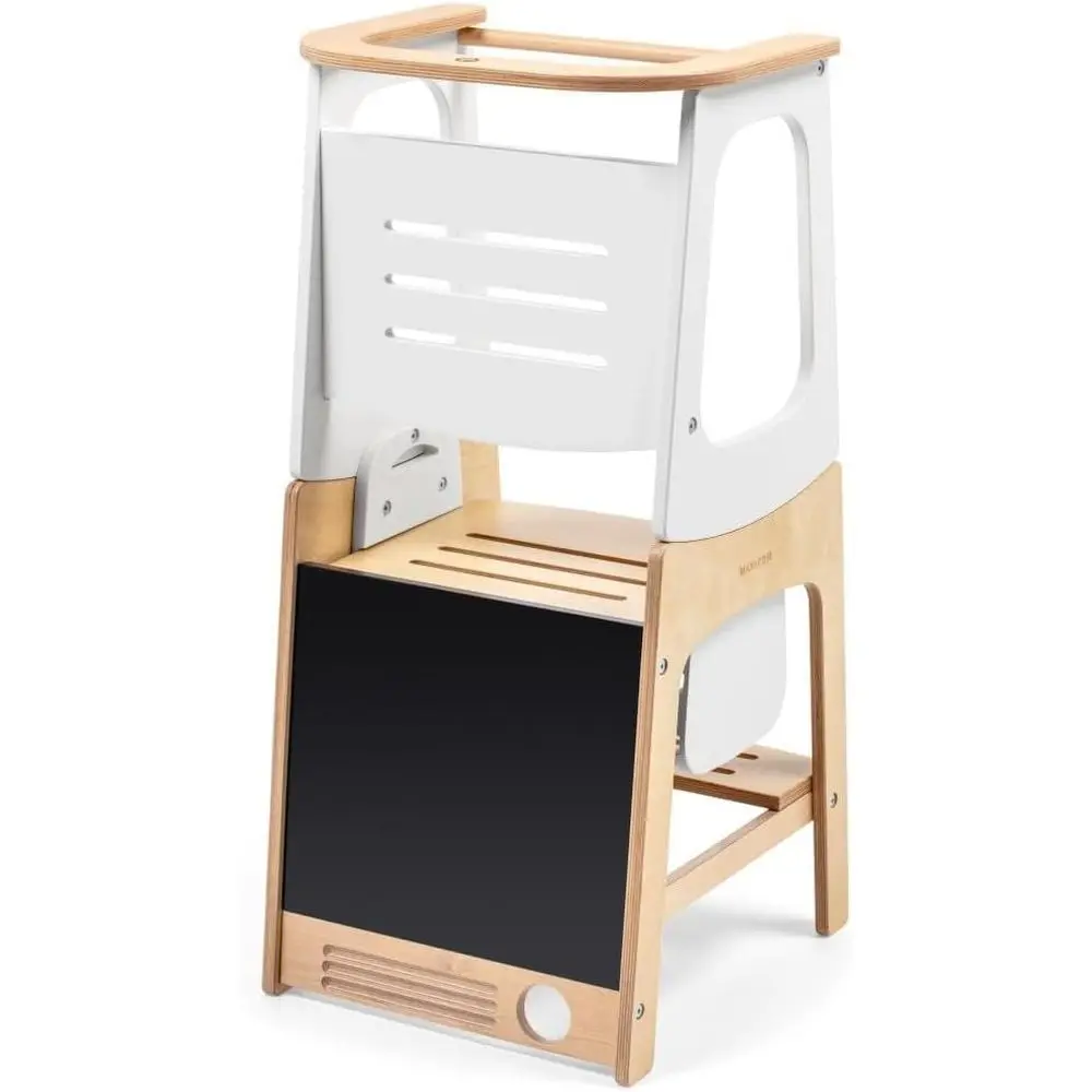 

Children's 3-in-1 Observation Tower, Adjustable Height, Converts to Table and Chair, Suitable for Ages 1.5-99,10-150 kg, Certi