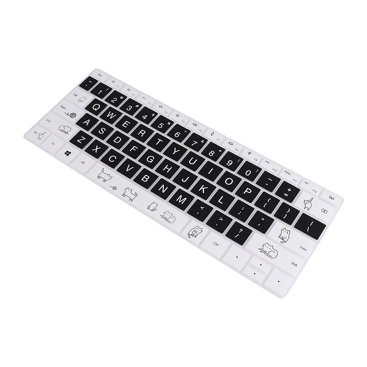 

1Pcs Soft Silicone Keyboard Protector for Laptop Anti Scratch Water Resistant Cover with Colorful Animal Print