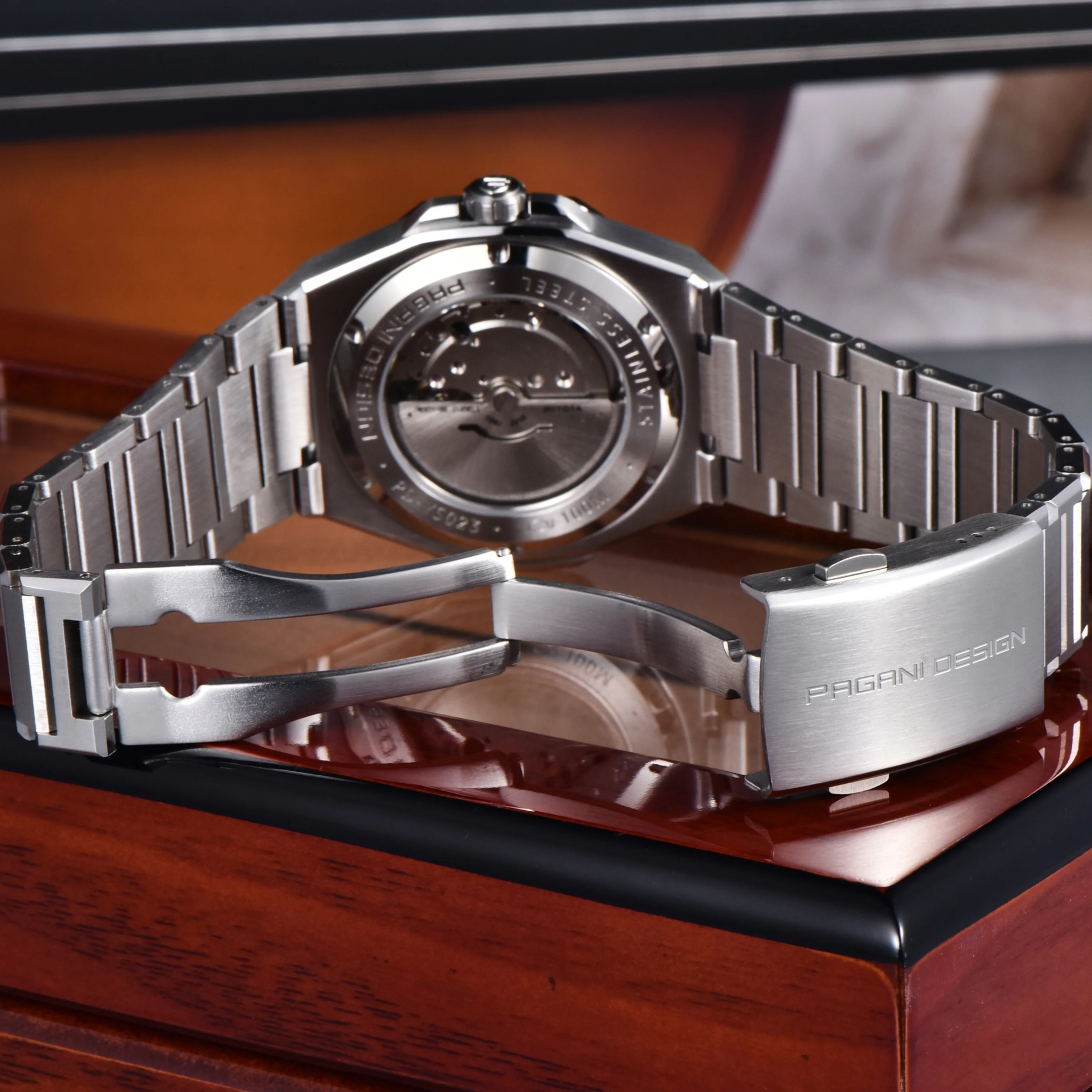 

PAGANI DESIGN 2025 New Men Mechanical Watch Miyota 8215 Retro Business Sapphire Glass Luminous Stainless Steel Reloj Hombre