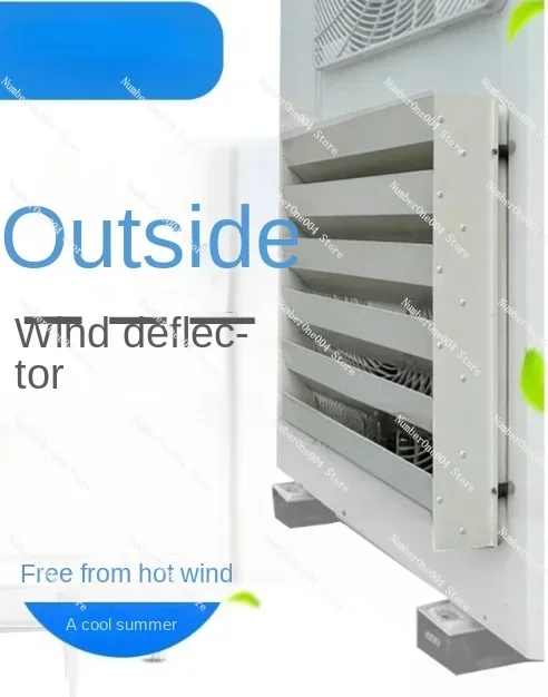 External Air Conditioning Unit, Windproof Wind Deflector, Wind Guide Cover