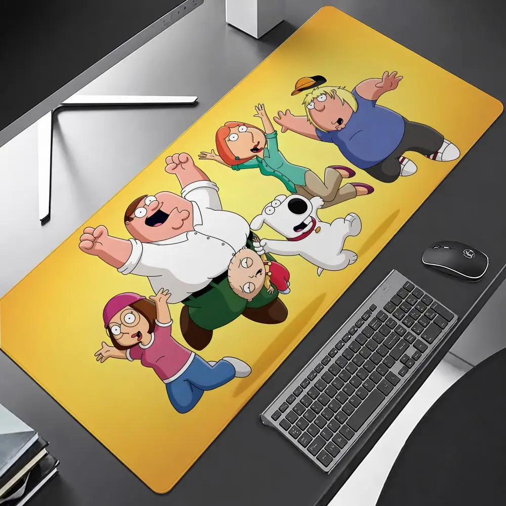 Family Guy Peter Griffin Mouse Pad Mouse Pad Anti-Slip Rubber Base Extended Desk Mat For Gamers Office Computer Accessories