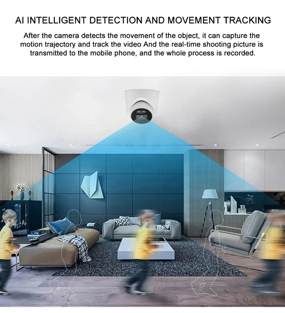 ENSTER 3MP 5MP 8MP  Easy to Install  Night Vison  Outdoor Cctv  Camera  Dome POE  Kit