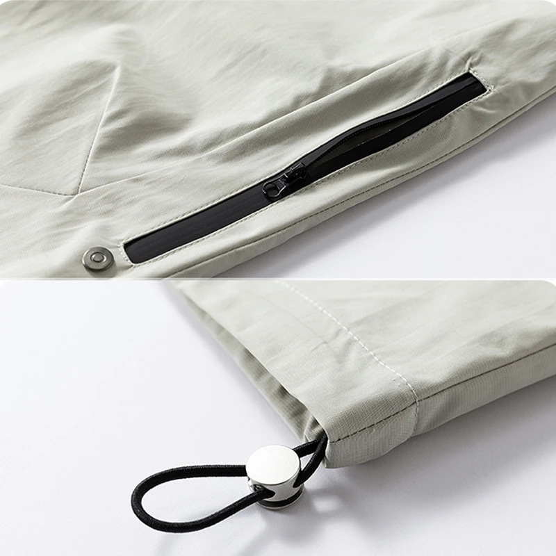 Pantalones de trabajo de pierna recta para hombre. Pantalones largos casuales al aire libre en colores sólidos, con puños ajustables para uso diario de ocio.