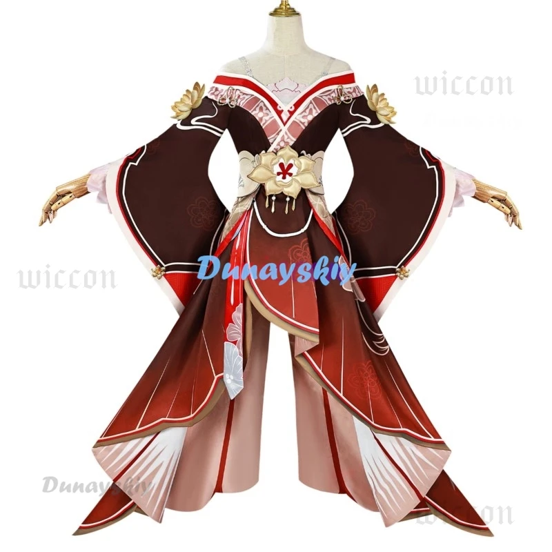 Honkai Star Rail Tingyun Fugue Cosplay Costume Wig Dress 3D Fans Sky-Faring Commission Xianzhou Luofu Halloween Party for Women