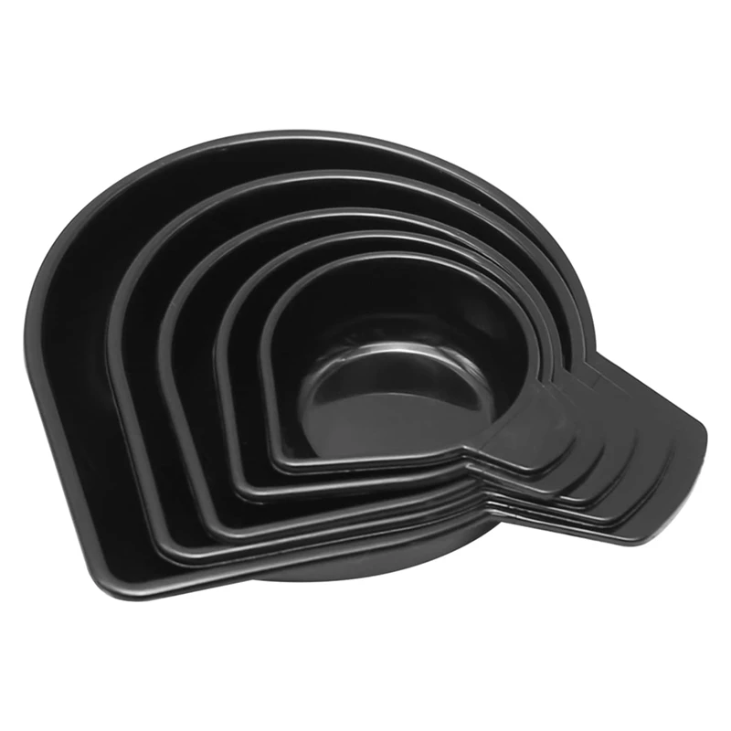 5 Sizes Weighing Powder Pans Scale Pan Narrow Spout Plastic Weighing Dishes Plastic For Weigh Liquid Powder Gems