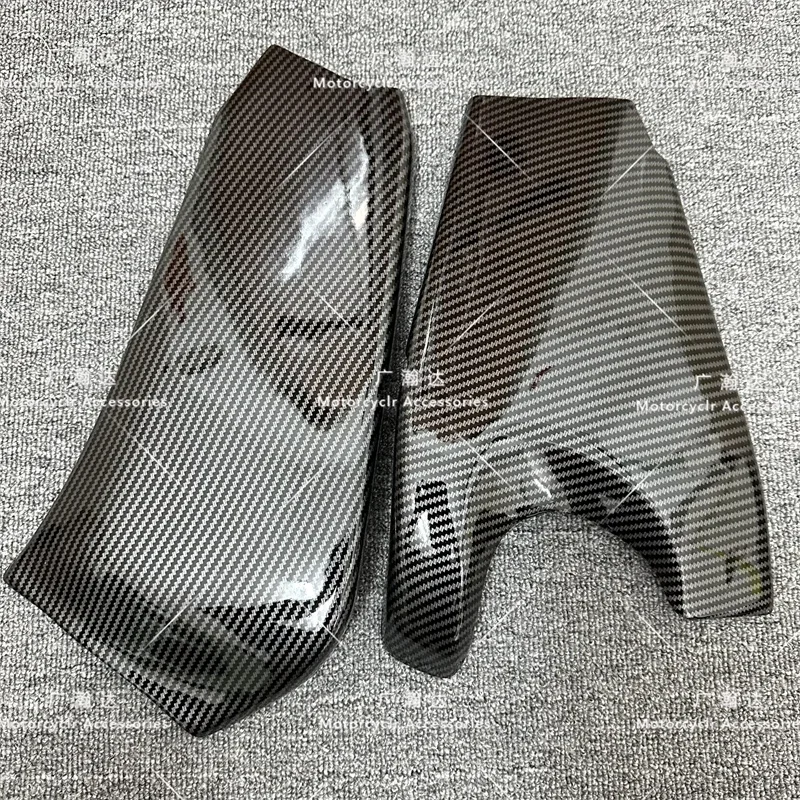 Motorcycle Rocker Arm Chain Guard Fairing Side cover ABS Carbon Fiber Accessories Fit For Kawasaki ZX6R ZX-6R 636 2009-2020