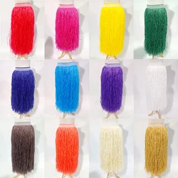 3-layer Plastic Grass Skirt Hula Dance Skirt Hawaiian Theme Festive Party Supplies for Tropical Hawaii Costumes Performance