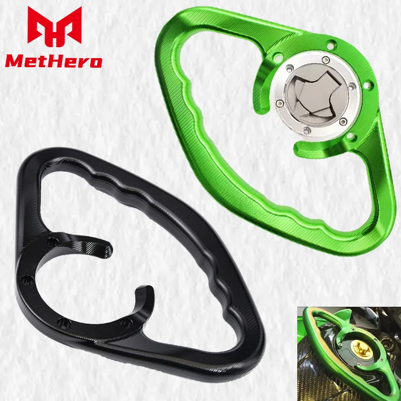 

Motorcycle Aluminum Passenger Handgrips Grab Handle Armrest MOTO Accessory For Kawasaki NINJA250 2008-2012 NINJA300 2013-2017