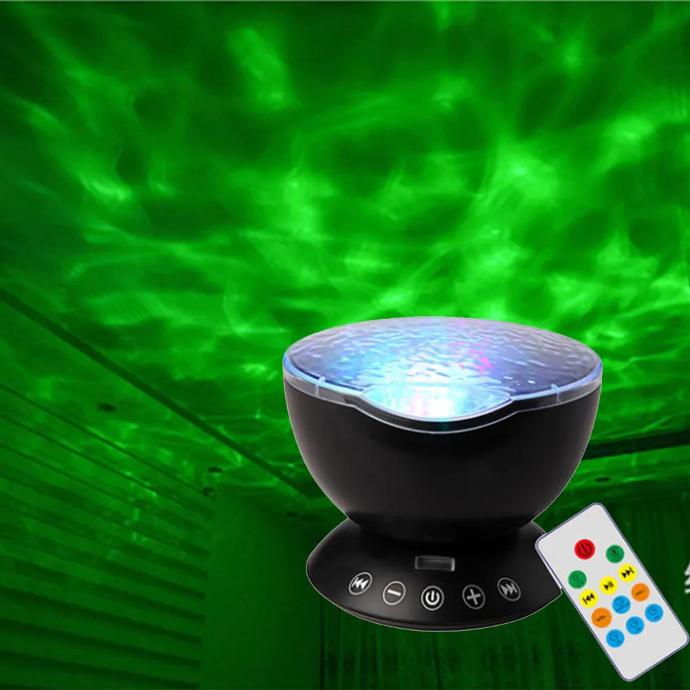 

Ocean Wave Projection Multicolor Led Lamp For Bedroom Nursery Bathroom Living Room Decor Projector Light For Bedroom