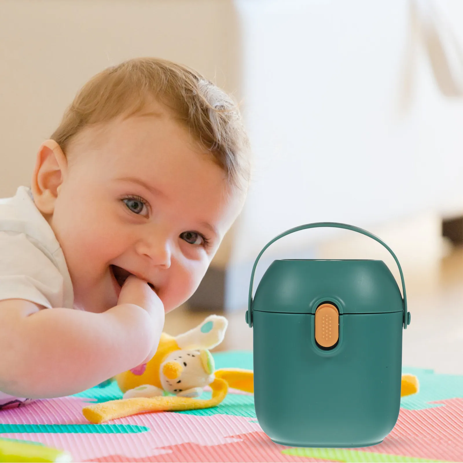 

Baby Formula Container Large Capacity Portable Milk Powder Storage Container Travel Dispenser Holder Scoop Sealed Leak-Proof