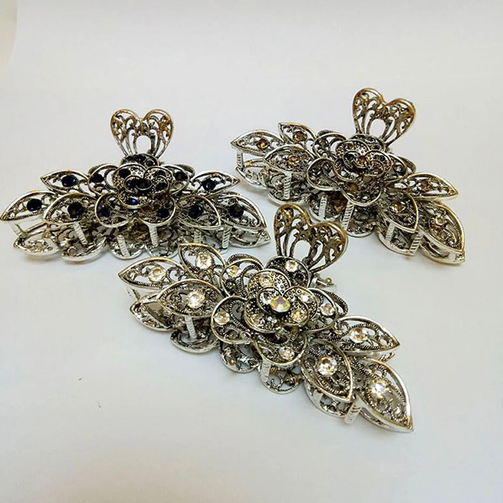 

Retro Hair Clips Claw Vintage Large Clamps for Women Girls Durable Lightweight Hold Thick Hair Tight Classic Shower Dating