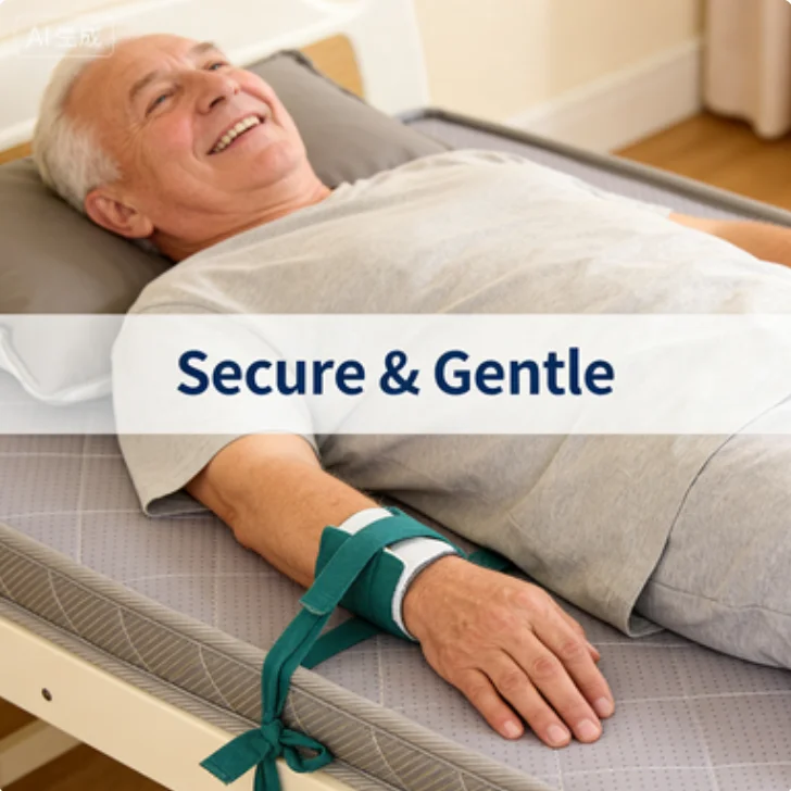 

Cotton Cloth Upper Limbs Arm Restraints Fixed Straps Surgical Wrist Restraints Nursing Products Protective