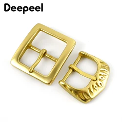 1Pc 45/50mm Metal Solid Brass Belt Buckle Copper Pin Clasp Waist Band Buckles Head for Jeans Pants Belts DIY Clothes Accessories