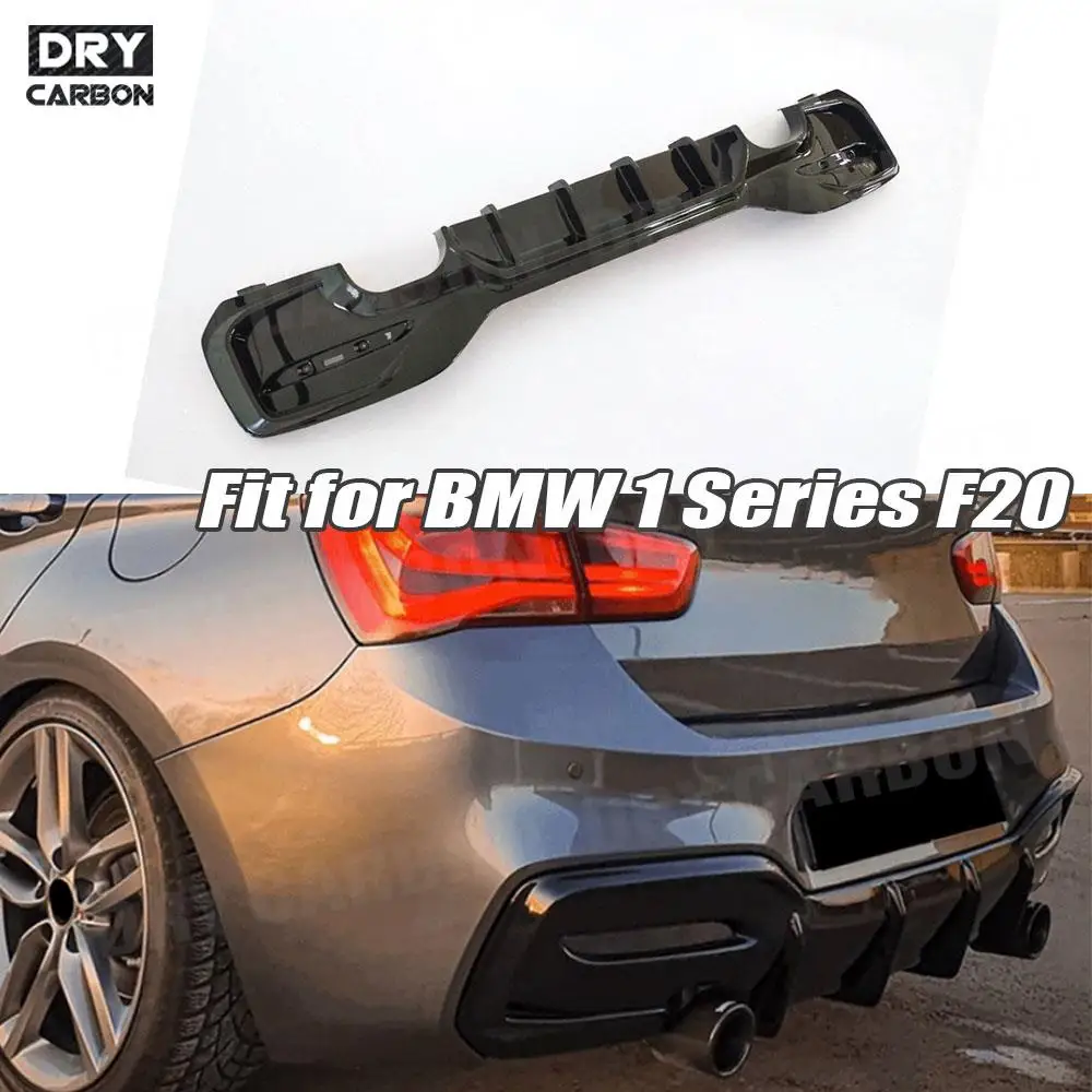 

Car Rear Lip Diffuser Spoiler for BMW 1 Series M Sport F20 F21 M135i M140i 2017 2018 Rear Bumper Diffuser Accessories