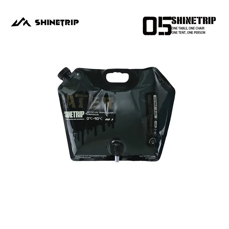 

Outdoor Portable Folding Water Bag Mountaineering Tourism Camping Food Grade 8L Large Capacity Water Storage Bag