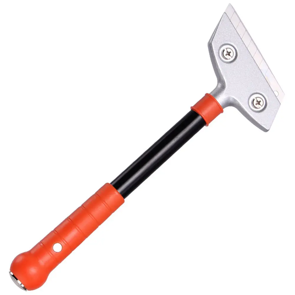 Heavy Duty Cleaning Scraper with Non Slip Handle for Glass Tile Floor Sticker and Residue Removal