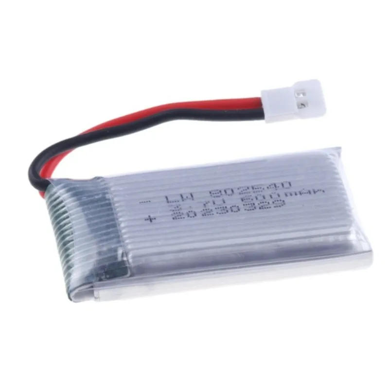 Lithium-ion Battery Built-in Protection Board 3.7V 600mAh for Drone Model Aircraft Drone Remote Control Rechargeable Batteries