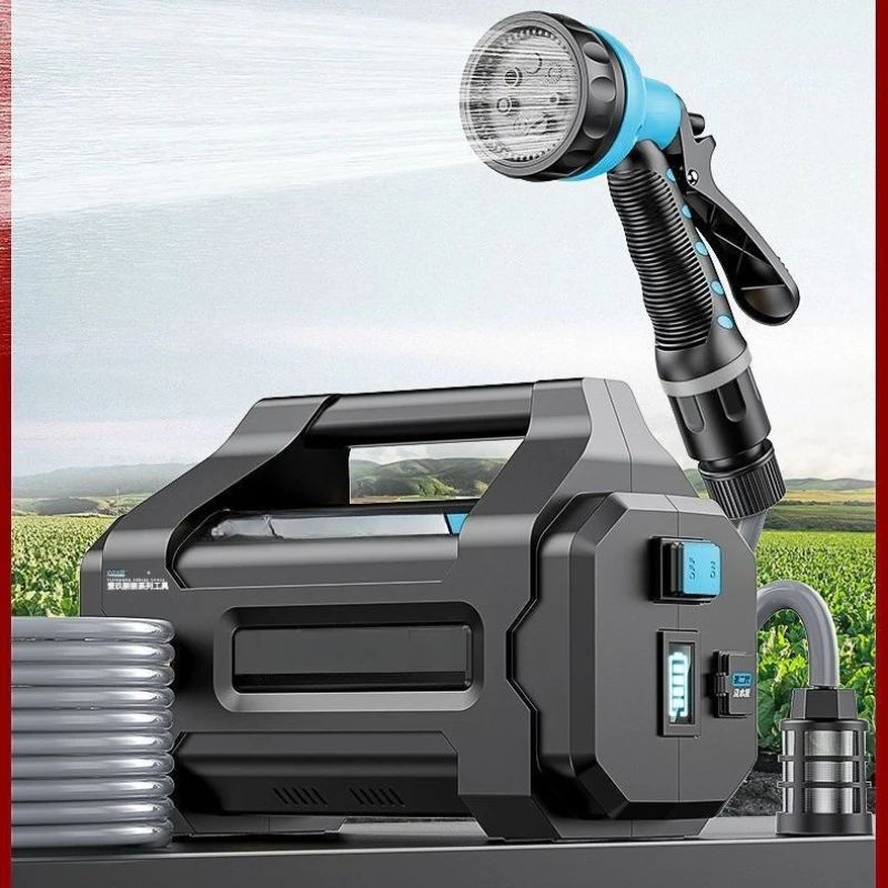 

Suction pump rechargeable vegetable watering machine