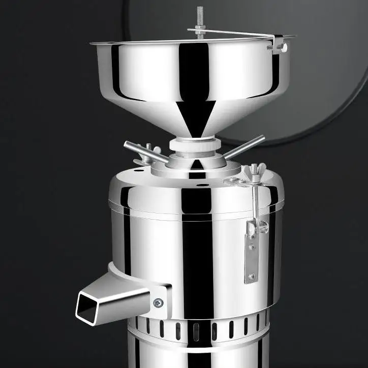 *forHot Sale Peanut Butter Maker 15kg/h 1100w Electric Peanut Butter Maker  Sesame Paste Making Machine