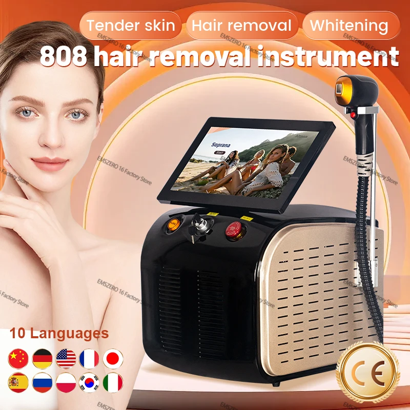 

2025 new model3 waves IPL Diode Ice Titanium Laser Body Hair Removal Machine 2024 Portable 808 NM Alexandrite Device Permanent