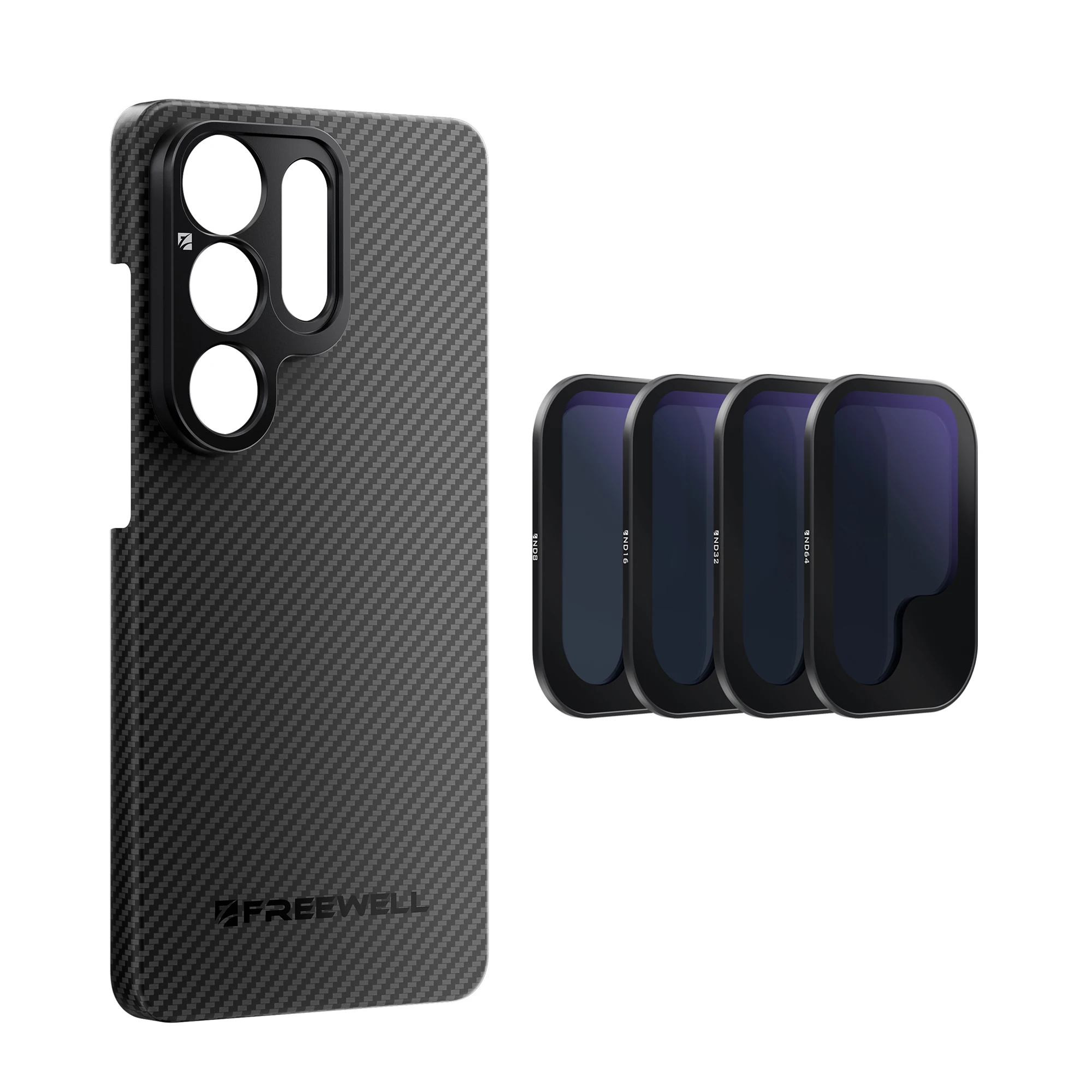 

Freewell Filmmaker Kit 17MM Mount Phone Case ＆ 4Pack ND Filter for Samsung Galaxy S23/S24/S25/S26 Ultra Photography Accessories