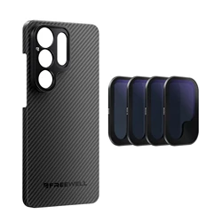 Freewell Filmmaker Kit 17MM Mount Phone Case ＆ 4Pack ND Filter for Samsung Galaxy S23/S24/S25/S26 Ultra Photography Accessories