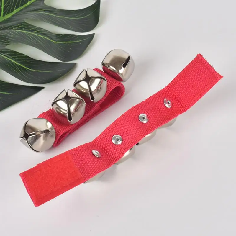 Jingle Bell-Bracelets pour enfants, Cloches de rinçage musicales, Poignet secouant, Main, PerSCH, Bébé, 2 pièces